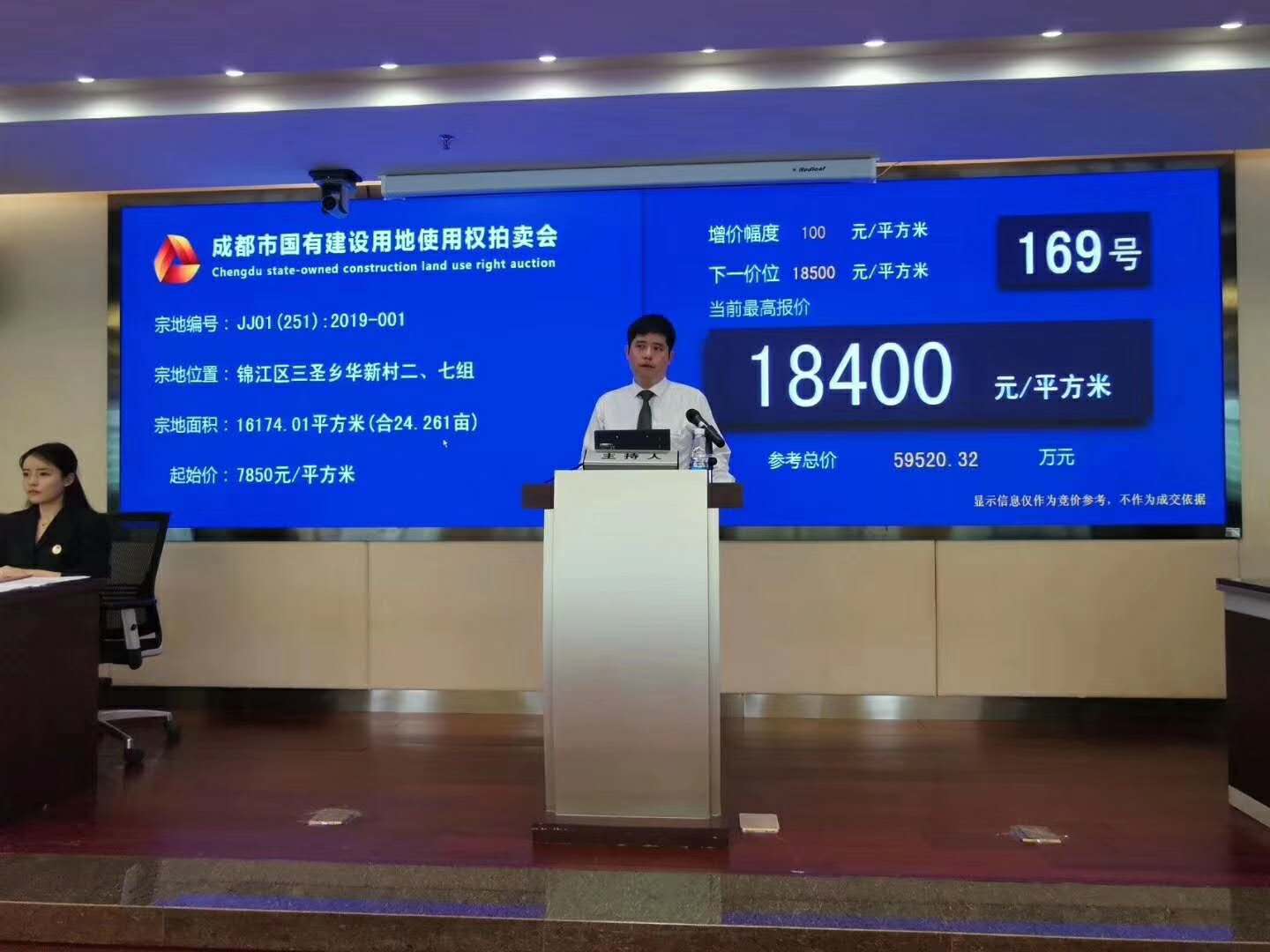 18400元/㎡！首入成都的禹州地产竞得“新地王”